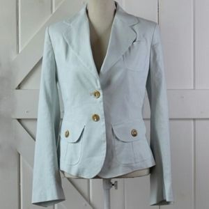 Banana Republic Long Sleeve Double Button Blazer Jacket Women's size 8 NWT